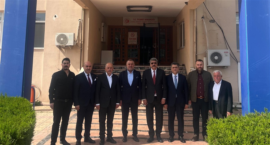 Uluslararası Nakliyeciler Derneği (UND) Bölge Müdürlüğümüze Ziyaret Gerçekleştirdi.