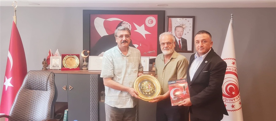 Emniyet Teşkilatı Vazife Malulü ve Şehit Aileleri Vakfı Bölge Müdürlüğümüzü Ziyaret Etti.