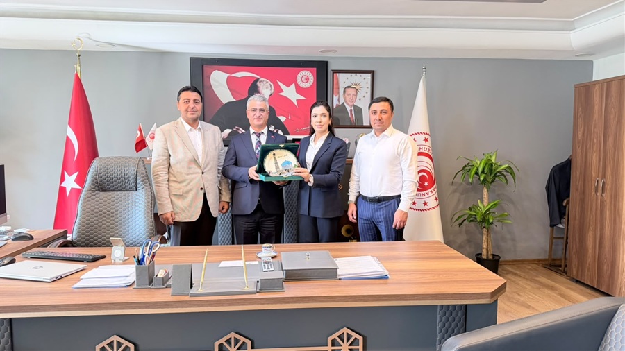 Özbekistan Cumhuriyeti Ankara Büyükelçiliğinden Bölge Müdürümüze Ziyaret